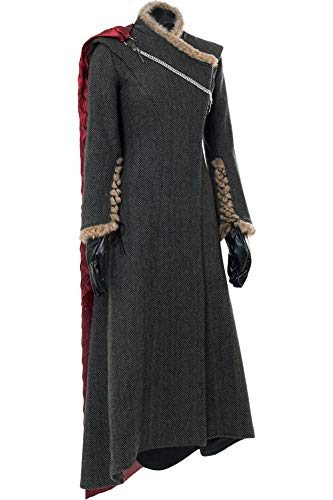 Fantasia Daenerys Targaryen Game of Thrones Cosplay Cinza Fantasia Daenerys Targaryen Game of Thrones Cosplay Cinza