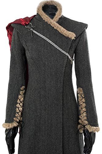Fantasia Daenerys Targaryen Game of Thrones Cosplay Cinza Fantasia Daenerys Targaryen Game of Thrones Cosplay Cinza