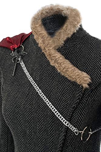 Fantasia Daenerys Targaryen Game of Thrones Cosplay Cinza Fantasia Daenerys Targaryen Game of Thrones Cosplay Cinza