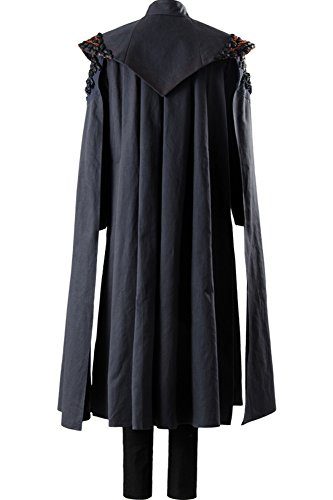 Fantasia Daenerys Targaryen Game of Thrones Cosplay Preto Fantasia Daenerys Targaryen Game of Thrones Cosplay Preto