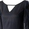 Fantasia Daenerys Targaryen Game of Thrones Cosplay Preto