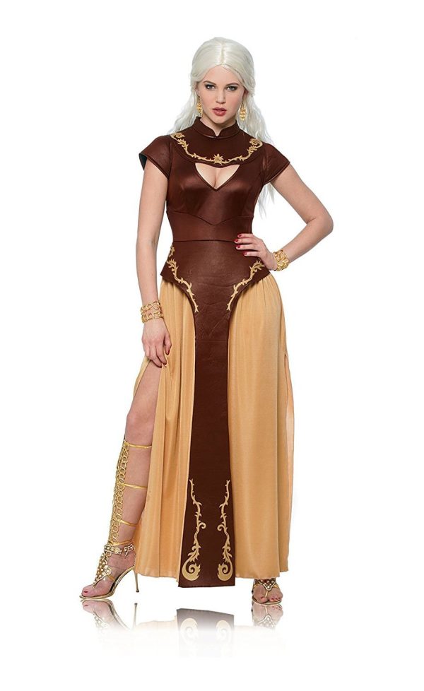Fantasia Daenerys Targaryen Khaleesi Game of Thrones Adulto Vestido Fantasia Daenerys Targaryen Khaleesi Game of Thrones Adulto Vestido
