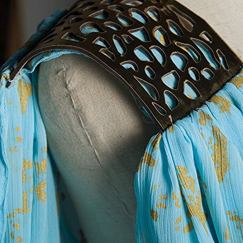 Fantasia Daenerys Targaryen Khaleesi Game of Thrones Adulto Vestido Azul