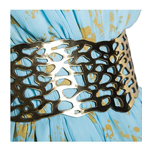 Fantasia Daenerys Targaryen Khaleesi Game of Thrones Adulto Vestido Azul