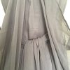 Fantasia Daenerys Targaryen Khaleesi Game of Thrones Adulto Vestido Cinza