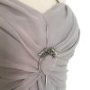 Fantasia Daenerys Targaryen Khaleesi Game of Thrones Adulto Vestido Cinza