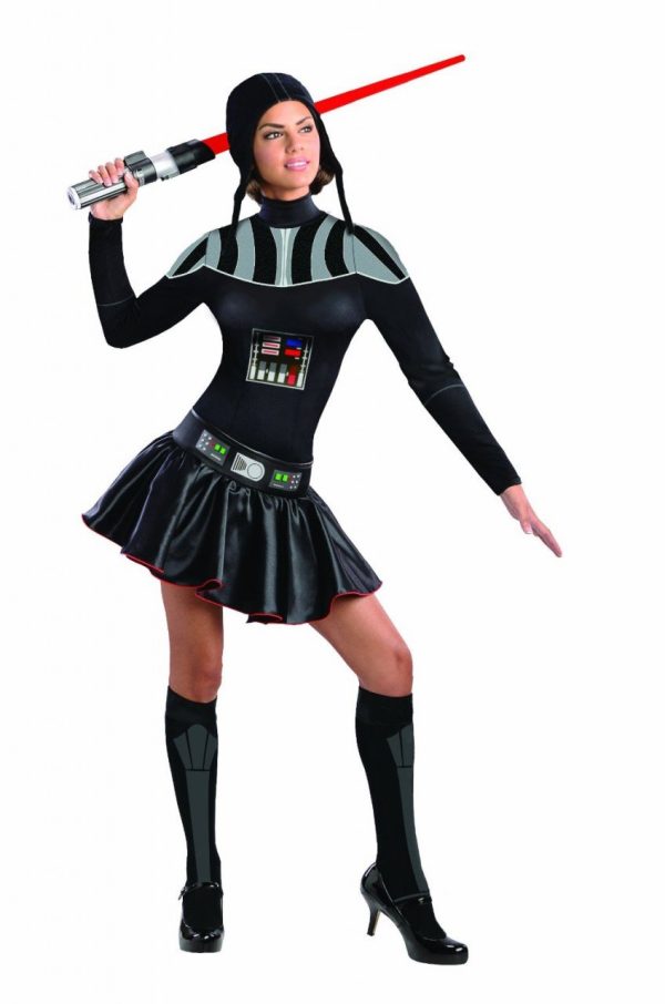 Fantasia Darth Vader Star Wars Adulto Feminina Sexy Fantasia Darth Vader Star Wars Adulto Feminina Sexy