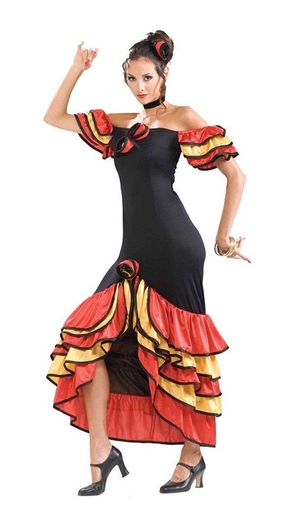 Fantasia de Espanhola Adulto Clássica Fantasia de Espanhola Adulto Clássica