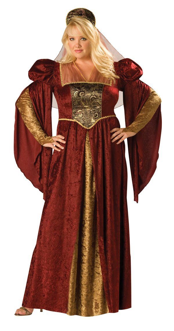 Fantasia Donzela Vestido Adulto Luxo