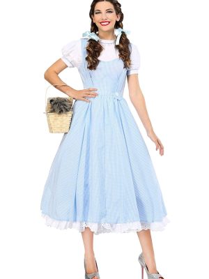 Fantasia Dorothy Mágico de Oz Luxo Adulto