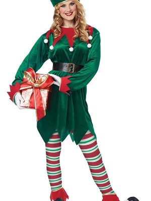 Fantasia Elfo Duende Adulto Feminino