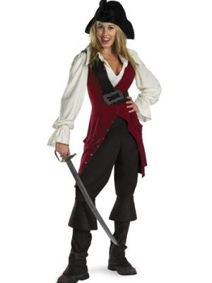 Fantasia Elizabeth Piratas do Caribe Luxo Adulto Fantasia Elizabeth Piratas do Caribe Luxo Adulto