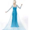 Fantasia Elsa Uma Aventura Congelante Adulto Clássica