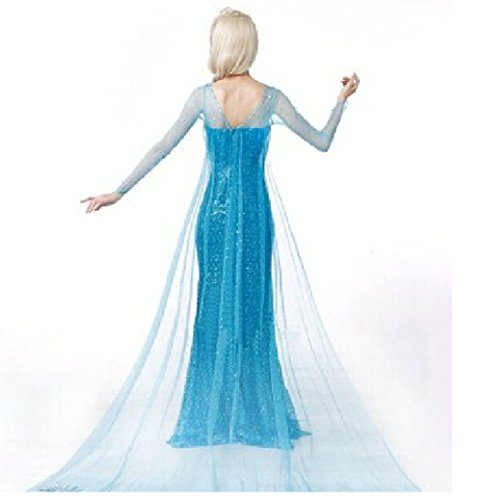 Fantasia Elsa Uma Aventura Congelante Adulto Clássica Fantasia Elsa Uma Aventura Congelante Adulto Clássica