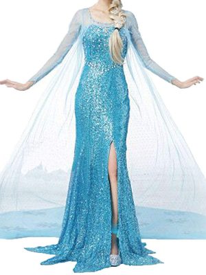 Fantasia Elsa Uma Aventura Congelante Adulto Clássica Fantasia Elsa Uma Aventura Congelante Adulto Clássica