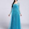 Fantasia Elsa Uma Aventura Congelante Clássica Adulto