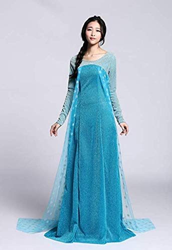 Fantasia Elsa Uma Aventura Congelante Clássica Adulto Fantasia Elsa Uma Aventura Congelante Clássica Adulto