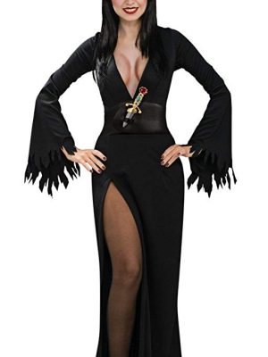 Fantasia Elvira a Rainha das Trevas Adulto Luxo Fantasia Elvira a Rainha das Trevas Adulto Luxo
