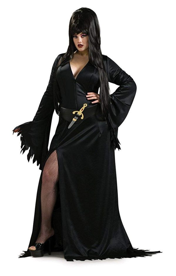 Fantasia Elvira a Rainha das Trevas Adulto Plus Fantasia Elvira a Rainha das Trevas Adulto Plus