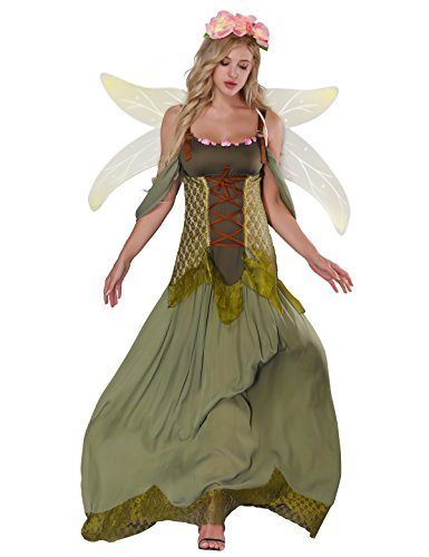 Fantasia Fada Madrinha Princesa da Floresta Adulto Luxo
