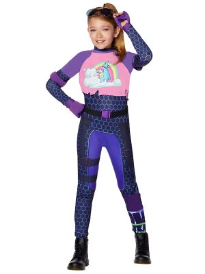 Fantasia Fortnite Brite Bomber Infantil Luxo Fantasia Fortnite Brite Bomber Infantil Luxo