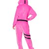 Fantasia Fortnite Urso Rosa Infantil Luxo