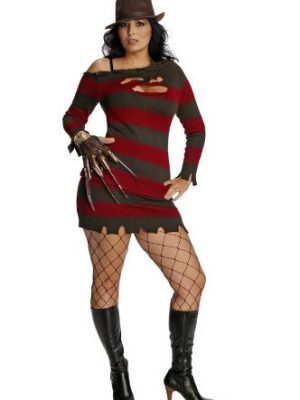 Fantasia Freddy Krueger Adulto Feminino Extra Grande Fantasia Freddy Krueger Adulto Feminino Extra Grande