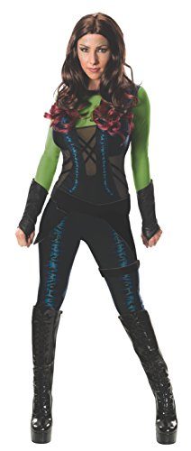 Fantasia Gamora Guardiões da Galáxia 2 Sexy Adulto Luxo