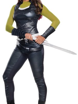 Fantasia Gamora Guardiões da Galáxia 2 Adulto Luxo Fantasia Gamora Guardiões da Galáxia 2 Adulto Luxo