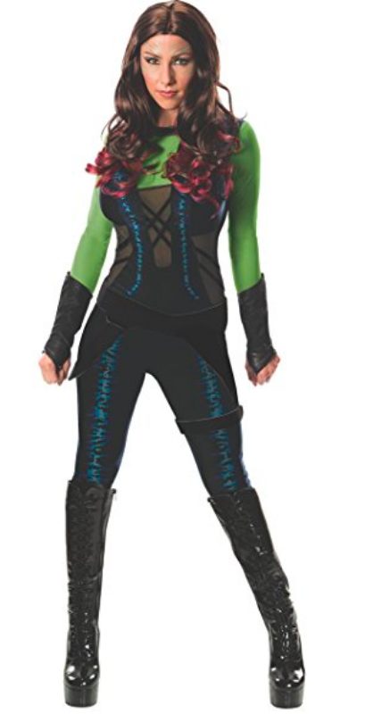 Fantasia Gamora Guardiões da Galáxia 2 Sexy Adulto Luxo