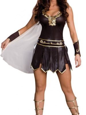 Fantasia Gladiadora Guerreira Romana Adulto Sexy Fantasia Gladiadora Guerreira Romana Adulto Sexy