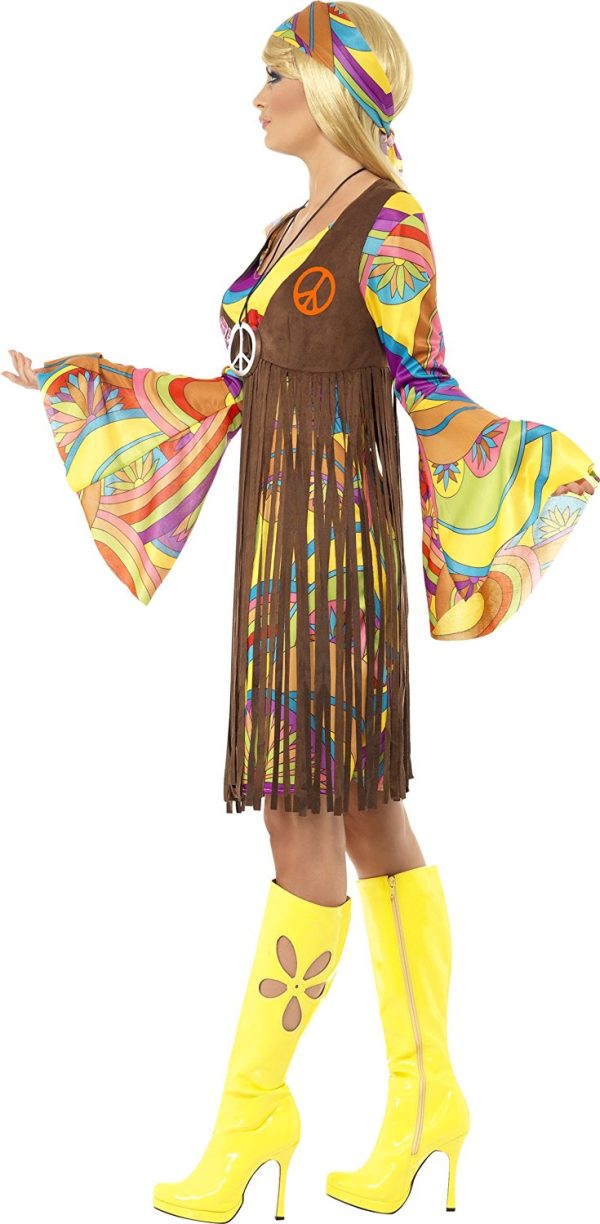 Fantasia Hippie Adulto Groovy Hippie Fantasia Hippie Adulto Groovy Hippie