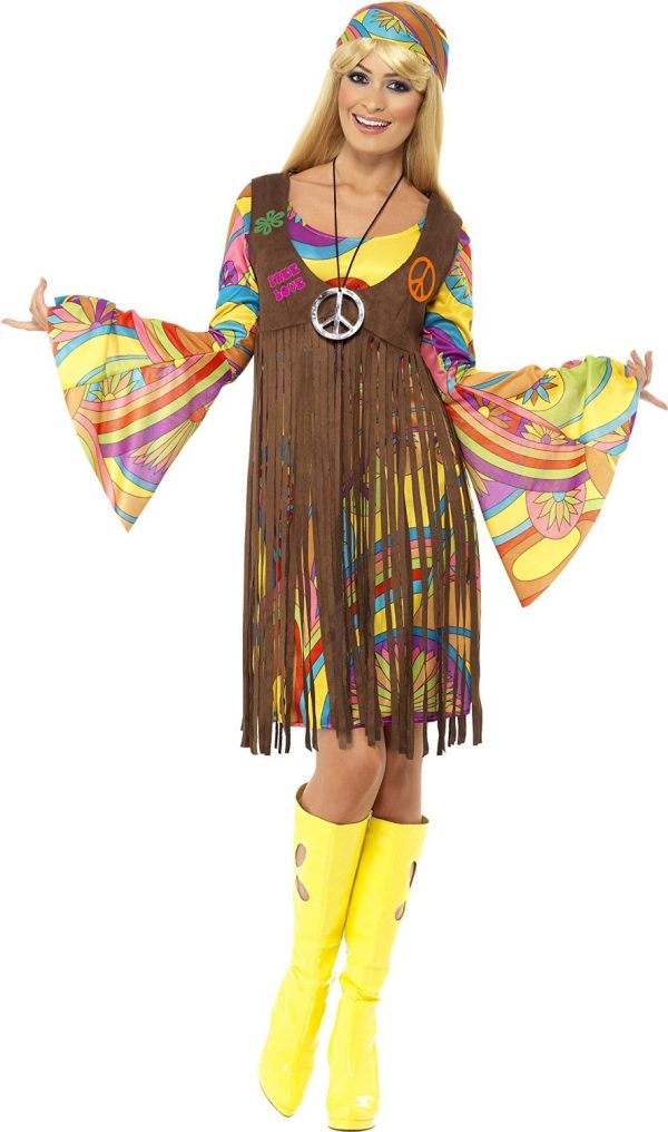 Fantasia Hippie Adulto Groovy Hippie Fantasia Hippie Adulto Groovy Hippie