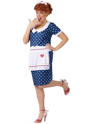 Fantasia I Love Lucy Luxo Adulto Extra Grande Fantasia I Love Lucy Luxo Adulto Extra Grande