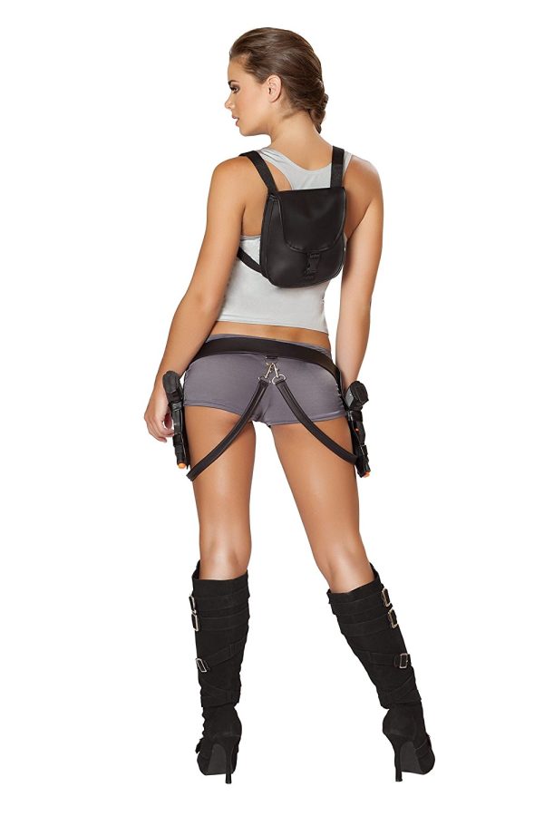 Fantasia Lara Croft Tomb Raider Luxo Fantasia Lara Croft Tomb Raider Luxo