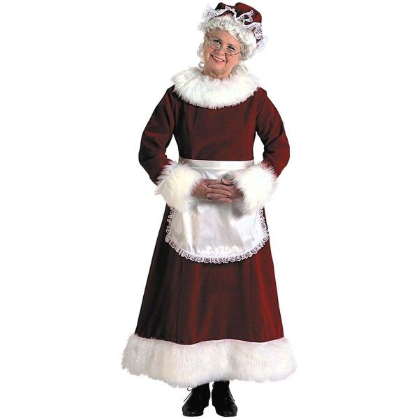 Fantasia Mamãe Noela Adulto Luxo Fantasia Mamãe Noela Adulto Luxo