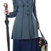 Fantasia Mary Poppins Cinza Clássica