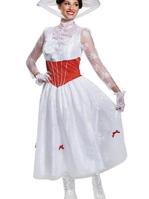 Fantasia Mary Poppins Clássica Luxo Fantasia Mary Poppins Clássica Luxo
