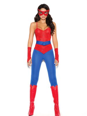Fantasia Mulher Aranha do Homem Aranha Feminino Adulto Clássica Fantasia Mulher Aranha do Homem Aranha Feminino Adulto Clássica