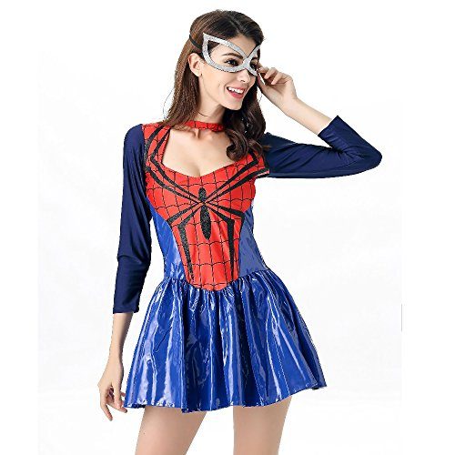 Fantasia Mulher Aranha do Homem Aranha Feminino Adulto Vestido Luxo Fantasia Mulher Aranha do Homem Aranha Feminino Adulto Vestido Luxo