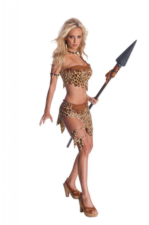 Fantasia Mulher das Cavernas Luxo Adulto Fantasia Mulher das Cavernas Luxo Adulto