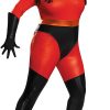 Fantasia Mulher Elástica Sra Incrível Os Incríveis Extra Grande