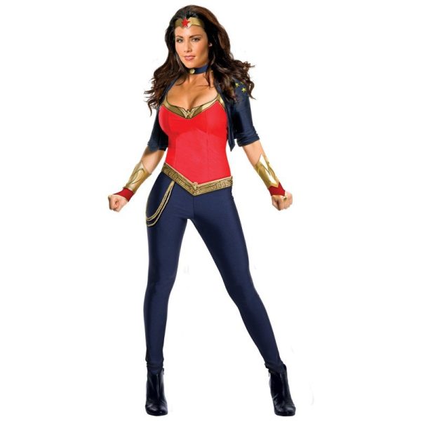 Fantasia Mulher Maravilha Adulto Feminino Sexy Fantasia Mulher Maravilha Adulto Feminino Sexy