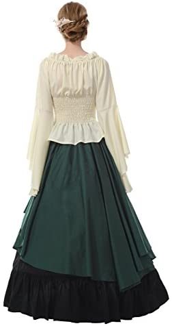 Fantasia Mulher Vitoriana Medieval Adulto Feminino