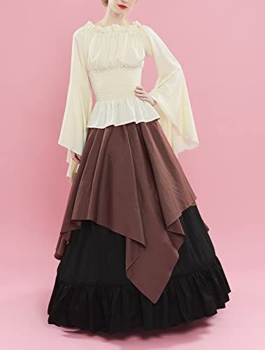 Fantasia Mulher Vitoriana Medieval Adulto Feminino