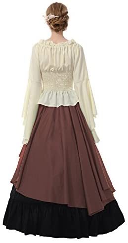 Fantasia Mulher Vitoriana Medieval Adulto Feminino