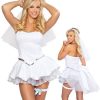 Fantasia Noiva Adulto Feminino Sexy