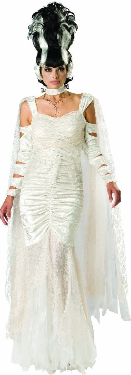 Fantasia Noiva do Frankenstein Luxo Fantasia Noiva do Frankenstein Luxo