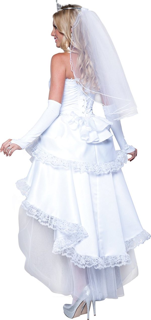 Fantasia Noiva Elite Adulto Fantasia Noiva Elite Adulto