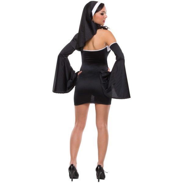 Fantasia Noviça Rebelde Feminino Adulto Sexy Fantasia Noviça Rebelde Feminino Adulto Sexy